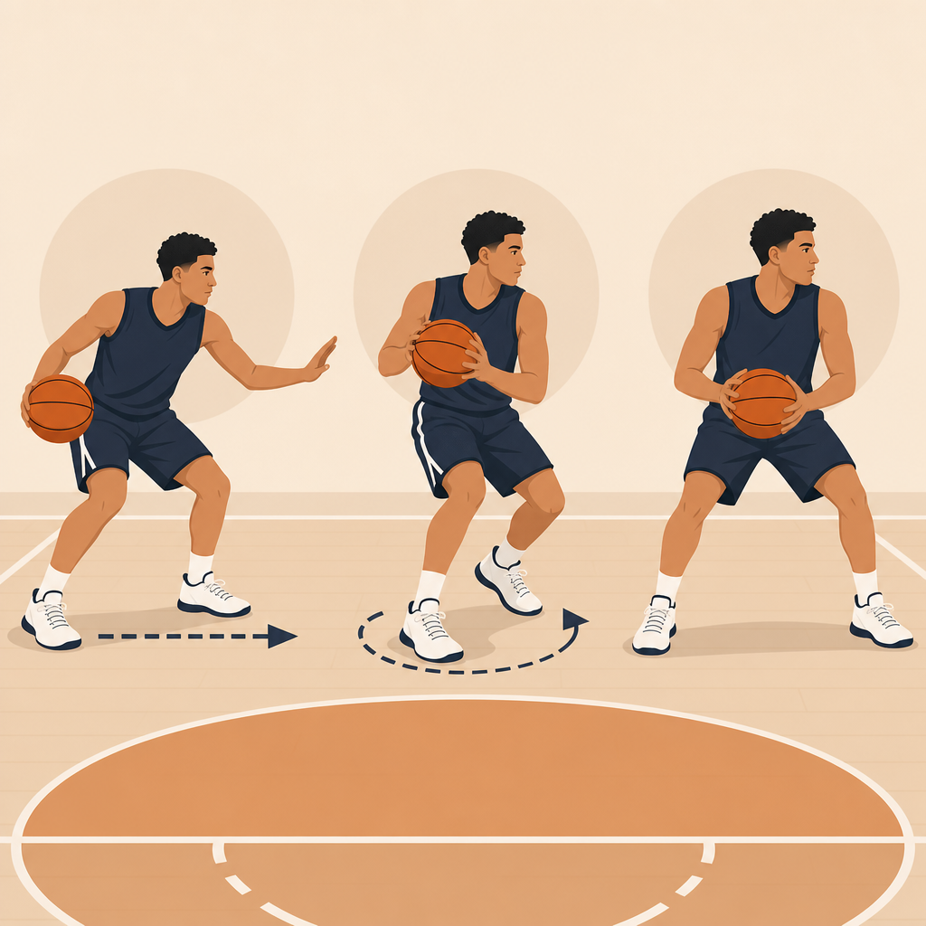 Basketball Footwork Drills: Jab Step, Pivot, and Triple Threat Position