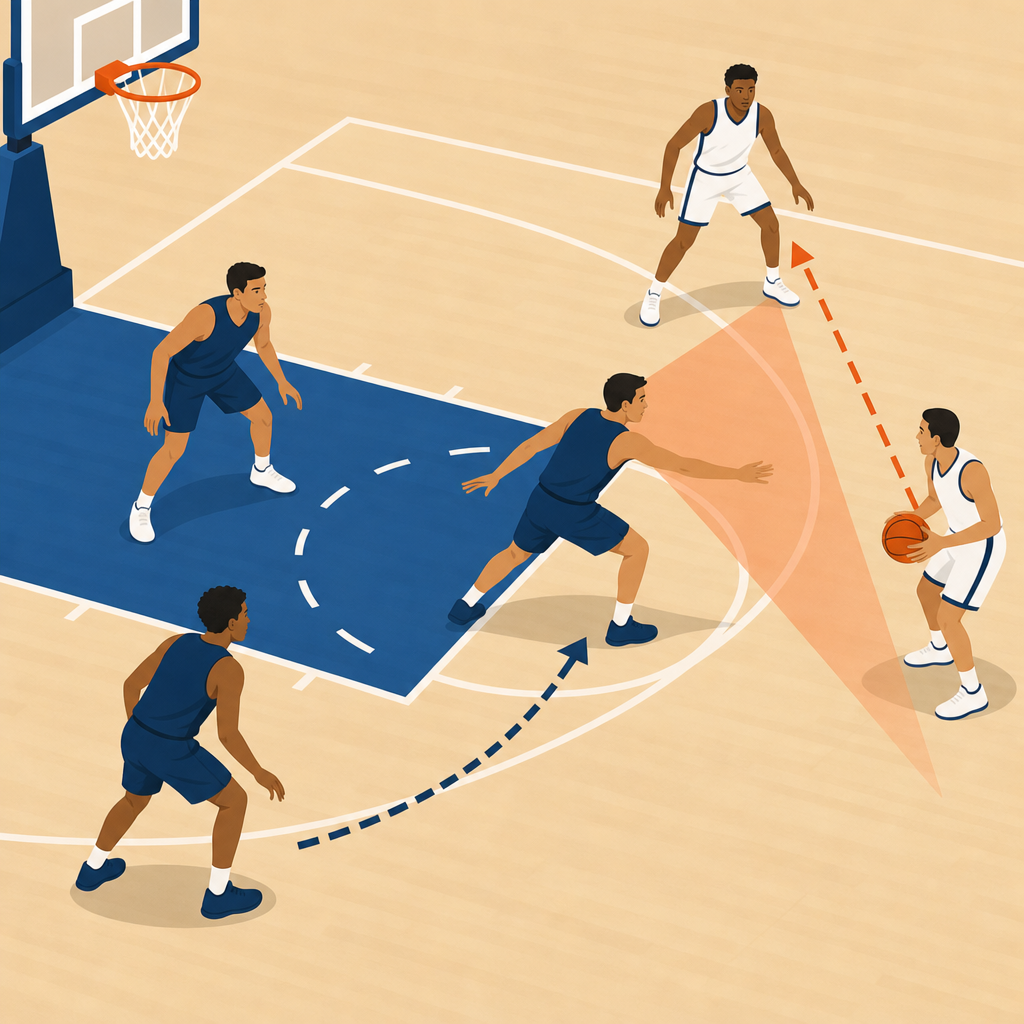 How to Play Help Defense in Basketball: Reading the Floor Before the Pass