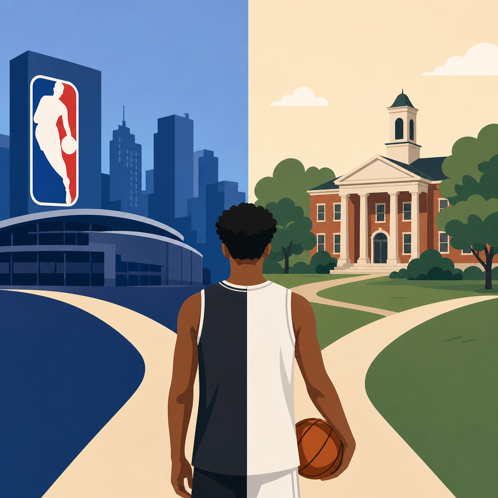 NBA Draft vs Staying in College: How Young Players Make This Defining Decision