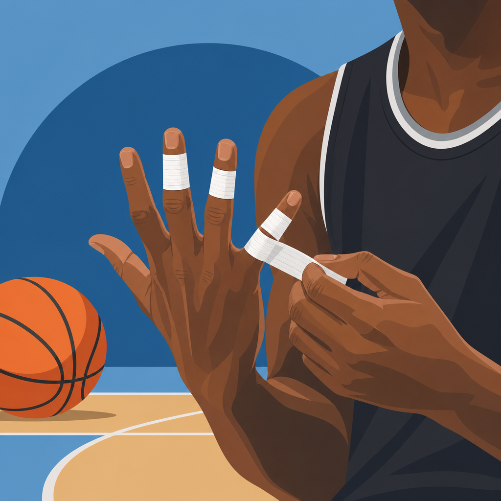 Why NBA Players Tape Their Fingers: Injury Prevention and Performance Explained