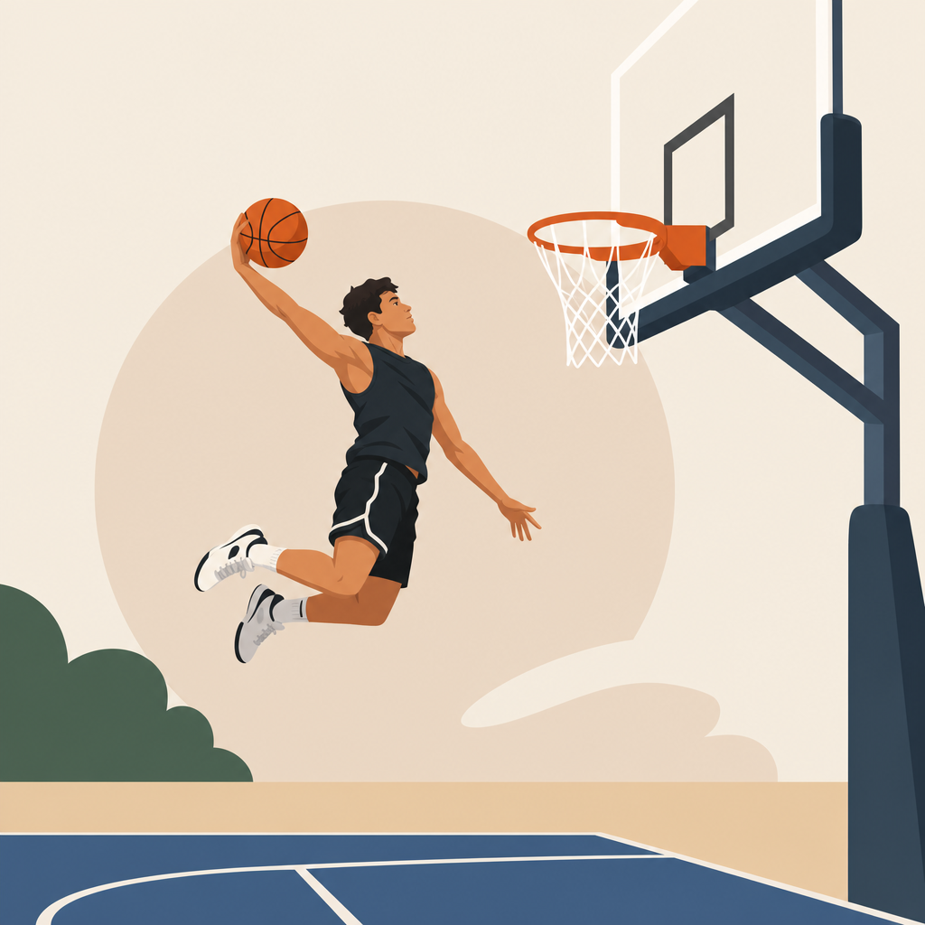 How to Dunk a Basketball If You Are Under 6 Feet Tall