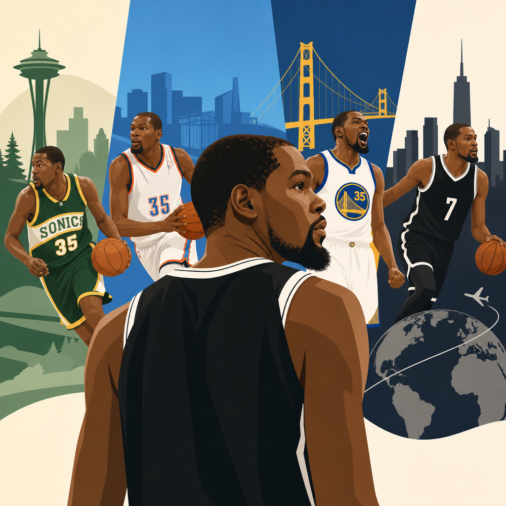 Kevin Durant Career Story: From Seattle to Oklahoma City, Golden State, and Beyond