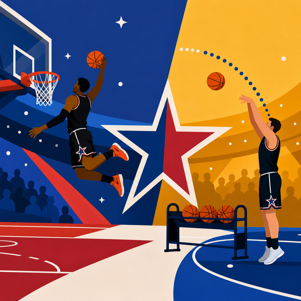 NBA All-Star Weekend Explained: Dunk Contest and Three-Point Contest Formats