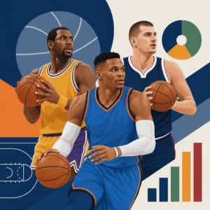 Triple-Double Leaders in NBA History: Full Career Stats and All-Time Records