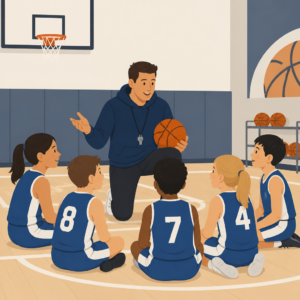 How to Coach Youth Basketball for the First Time: A Practical Parent’s Guide